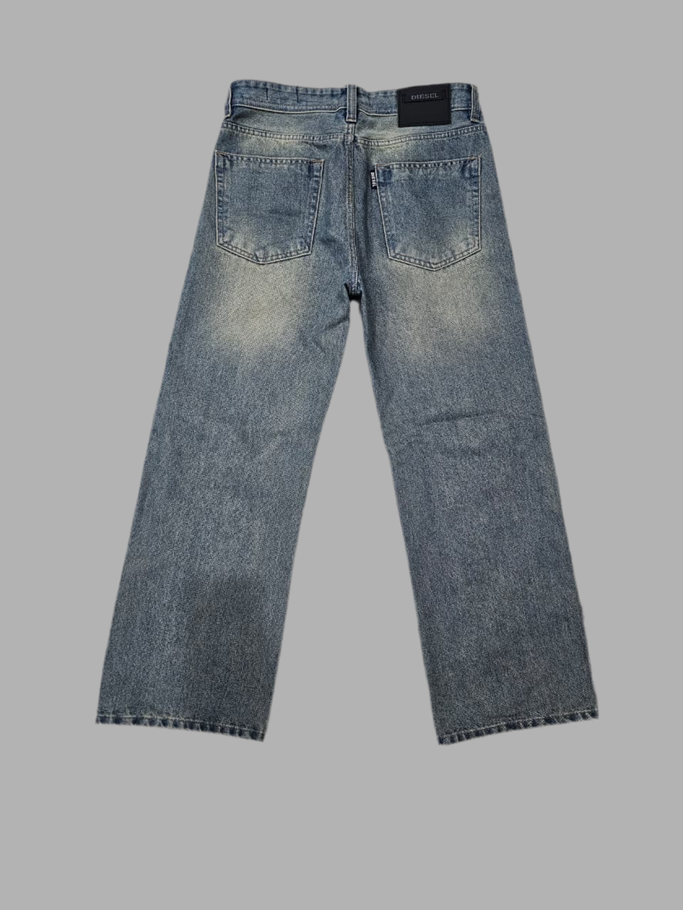 Vintage Acid Wash Baggy Jeans – Wide Leg Streetwear Denim